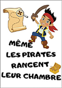Même les pirates rangent leur chambre