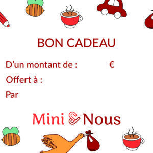 carte cadeau Mini & Nous