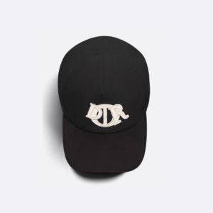 Casquette dior noir avec logo blanc collection 2025