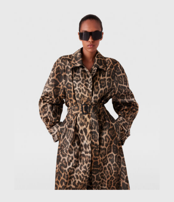 Trench léopard de la marque Stella Mc Cartney collection automne
