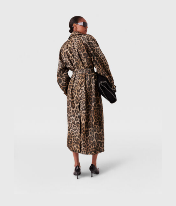 Trench léopard de la marque Stella Mc Cartney collection automne