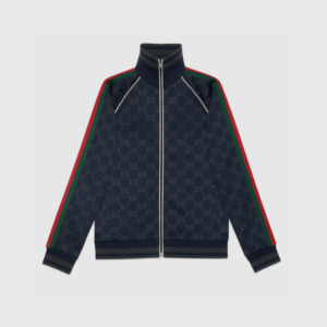 veste en jersey de coton avec motif Gucci