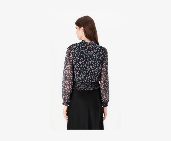 VMMILLA SMOCK - Blouse - black Loro Piana – Image 2
