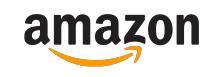 logo amazon en noir avec flèche orange
