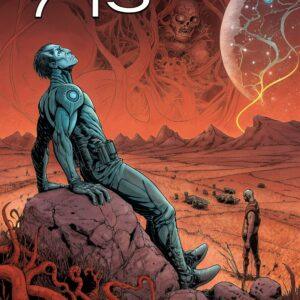 Illustration de la première de couverture de la bd "745" écrit par Eugène Arpin et dessiné par Darwin Fimer.