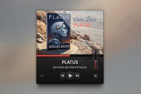 Image d'un fichier audio du roman "Platus".