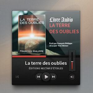 Image d'un fichier audio du roman "La terre des oublies".