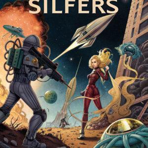 Illustration de la première de couverture de la bd "La bataille des silfers" écrit par Dreux Barard et dessiné par Éric Potier.