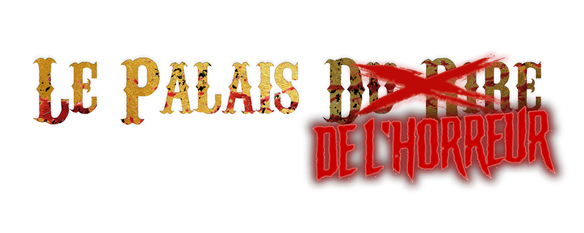 Logo du Palais de l'horreur.