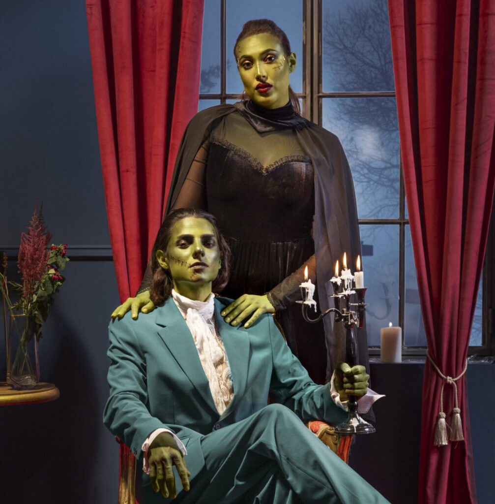 maquillage du monstre Frankenstein