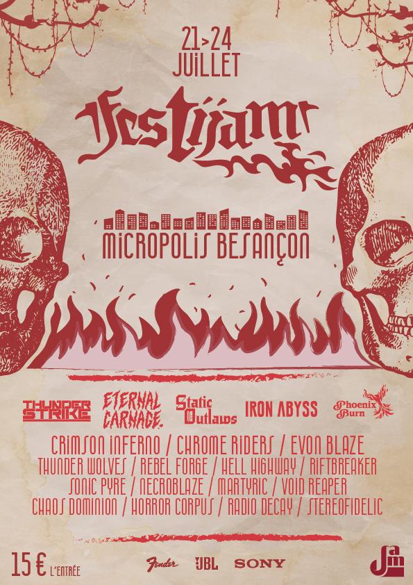 affiche du festijam