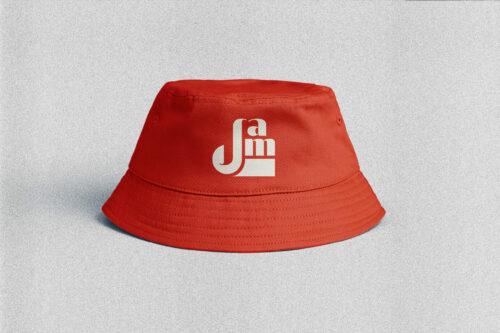 chapeau bob avec logo jam
