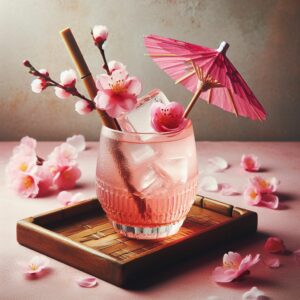 Le Sakura saké Spritz