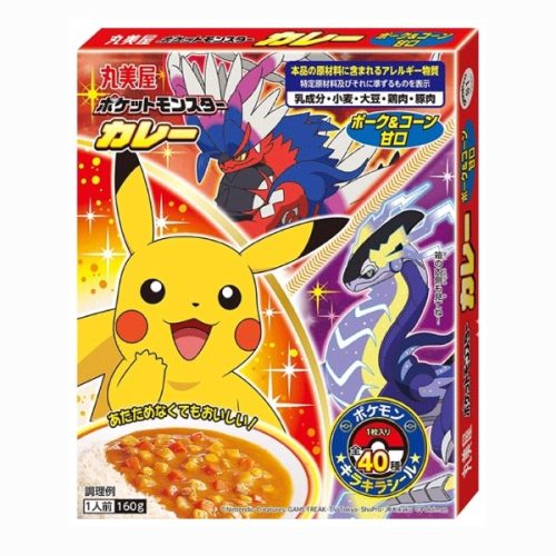 Curry Pokémon – Saveur porc et maïs